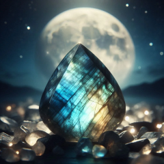 Recharger la Labradorite sous la pleine lune pour retrouver toute sa puissance énergétique - ELEMIAH VOYANCE 08.99.96.90.99 Purification de la Labradorite sous la pleine lune pour recharger ses énergies - ELEMIAH VOYANCE 08.99.96.90.99